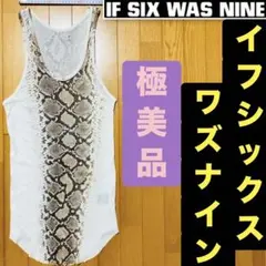【最終値下げ】イフシックスワズナイン　シャンバラ　タンクトップ 最終値下げ】イフシックスワズナイン シャンバラ タンクトップ