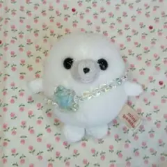 ミニビーンズ　星ポシェット　ビーズ　あざらし　ぬい　ぬいぐるみ　ぬい服　イルカ