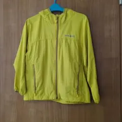 美品！サイズ120 キッズ ウィンドブレーカーmont-bell