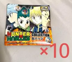 ハンターハンター　コレクション缶バッジ　10点