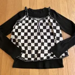 長袖とキャミのセットアップ