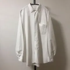 新型美品近年モデル ✨23aw サイズ2 コモリシャツ 白 comoliのサムネイル