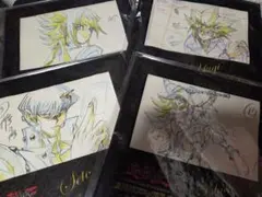 【４枚セット】遊戯王 クリーナークロス タオル 海馬 ブラックマジシャンガール