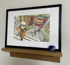 NARUTO 複製原画④ ナルト　ミナト NARUTO-ナルトー 複製原稿 ナルト＆ミナト NARUTO展