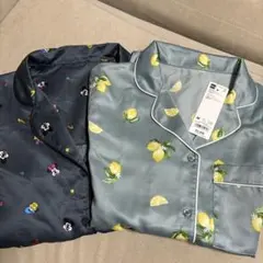 gu サテンパジャマ