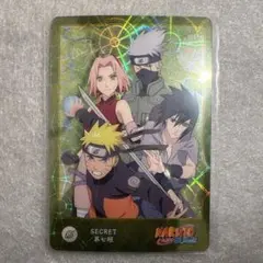 NARUTO 疾風伝 忍里 第七班 シークレットカード NARUTO疾風伝 第七班 SECRET ホログラムカード - メルカリ