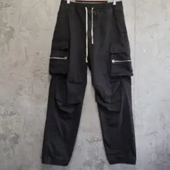 DankeSchon/ダンケシェーン/TCBLK ジップカーゴパンツ　黒　XL