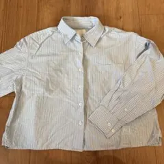 JW ANDERSON UNIQLO ストライプシャツ ブルー S