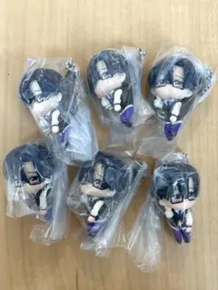 カラフルピーチ　つまんでつなげてマスコット　もふ　6点セット