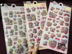 ラブブ　ボンボンドロップシール　3枚組