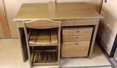引き取り限定展示品□浜本工芸□17.9万～□オーク無垢材□デスク□書棚
