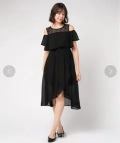 【one way】オフショルダー ワンピース