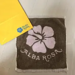ALBA ROSA タオルハンカチ ハイビスカス柄のサムネイル
