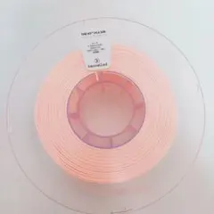 熱溶解性　３dプリンター用　フィラメント　薄いピンク系　PLA