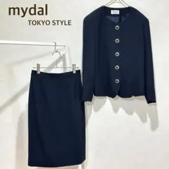mydal 東京スタイル　スーツ　ジャケット　スカート　２点セット　卒園式　紺色