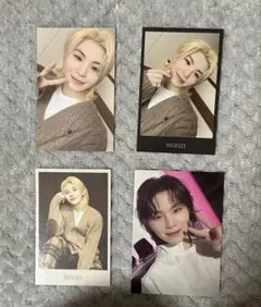 Woozi 4枚セット SEVENTEEN in CARAT LAND
