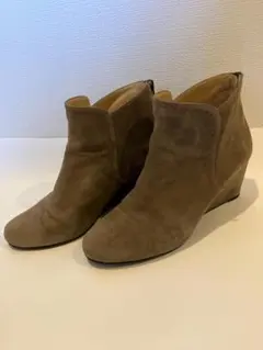 23区★ショートブーツ★リアルスエード