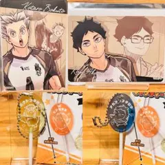 129【新品】ハイキュー 展 木兎 光太郎 赤葦 京治 原作 カード