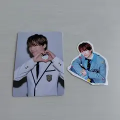 藤原丈一郎　トレカ&ステッカー　HARD WORK　なにわ男子