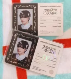 NCT DREAM ID　トレカ ジェノ　DREAM()SCAPE　2枚セット
