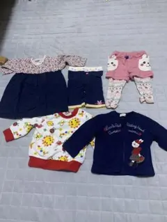 女の子　80 セット