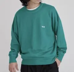 コーエン　ペニーズpenneysニットM スウェットライクニット緑　メンズニット