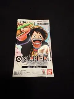 ワンピースカード 最強の3兄弟 未開封 2パック - メルカリ