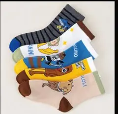 【高品質】イタリアンブレインロットキッズ靴下 5足セット、シール３０枚付き