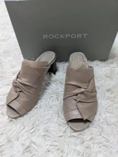 ROCKPORT ロックポート サンダル ミュール ベージュのサムネイル