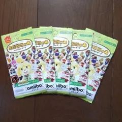 どうぶつの森 amiiboカード 5パック