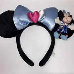 ディズニーカチューシャ ミニーちゃん マスコット付き