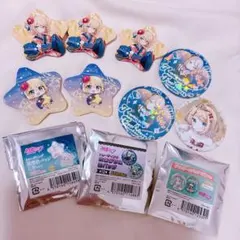 初音ミク ドン・キホーテ ホログラム缶バッジ 鏡音リン　七夕　８個のサムネイル