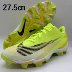 NIKE 野球 スパイク グレー ゴールド 金 27.5㎝ ローカット 軽量 
