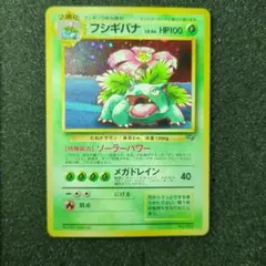美品 旧裏 全ホロ弱 フシギバナ GB プロモ キラ ポケモンカード