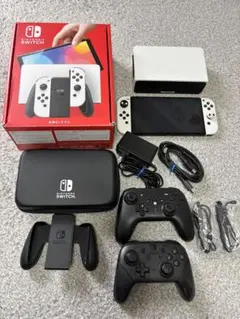 Nintendo Switch 有機ELモデル ホワイト　プロコン