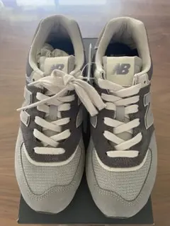 New Balance ML574 グレー スニーカー