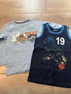 GAP Kids 長袖カットソーとタンクトップ2点セット