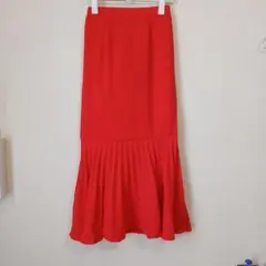 GRL 【al112】プリーツ切り替えマーメイドスカート　新品　M サイズのサムネイル