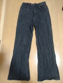 デニムパンツ ブラック ブラックウォッシュ