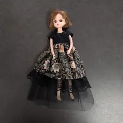G534リカちゃんのワンピース ハンドメイド 22㌢、27㌢ドール服 - メルカリ