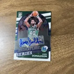 James Donaldson サイン入りカード 2022-23