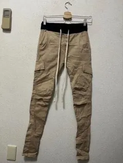 ミニマル　イージーカーゴスキニーパンツ　/S　ベージュ　ストレッチ　mnmlのサムネイル