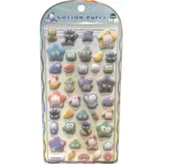 d*◎様 【正規品】コットンパフィーシール はぴだんぶい　ボンボンドロップシール