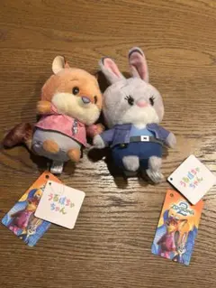 うるぽちゃちゃん ズートピア ニック・ジュディ キツネとウサギの