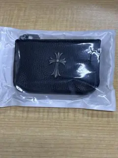 新品未開封 クロスモチーフレザーコインケース