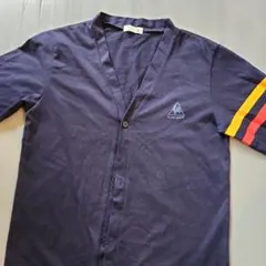 グランパス　ファンクラブ　ネイビー ストライプ カーディガン Mサイズ