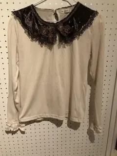 axes femme 長袖トップス ホワイト