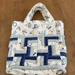 パッチワークトートバッグ