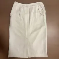 OFUON ホワイト タイトスカートのサムネイル