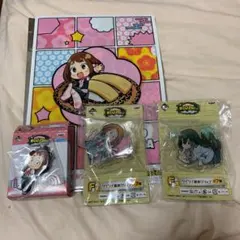 僕のヒーローアカデミア　お茶子ちゃん梅雨ちゃん4点セット